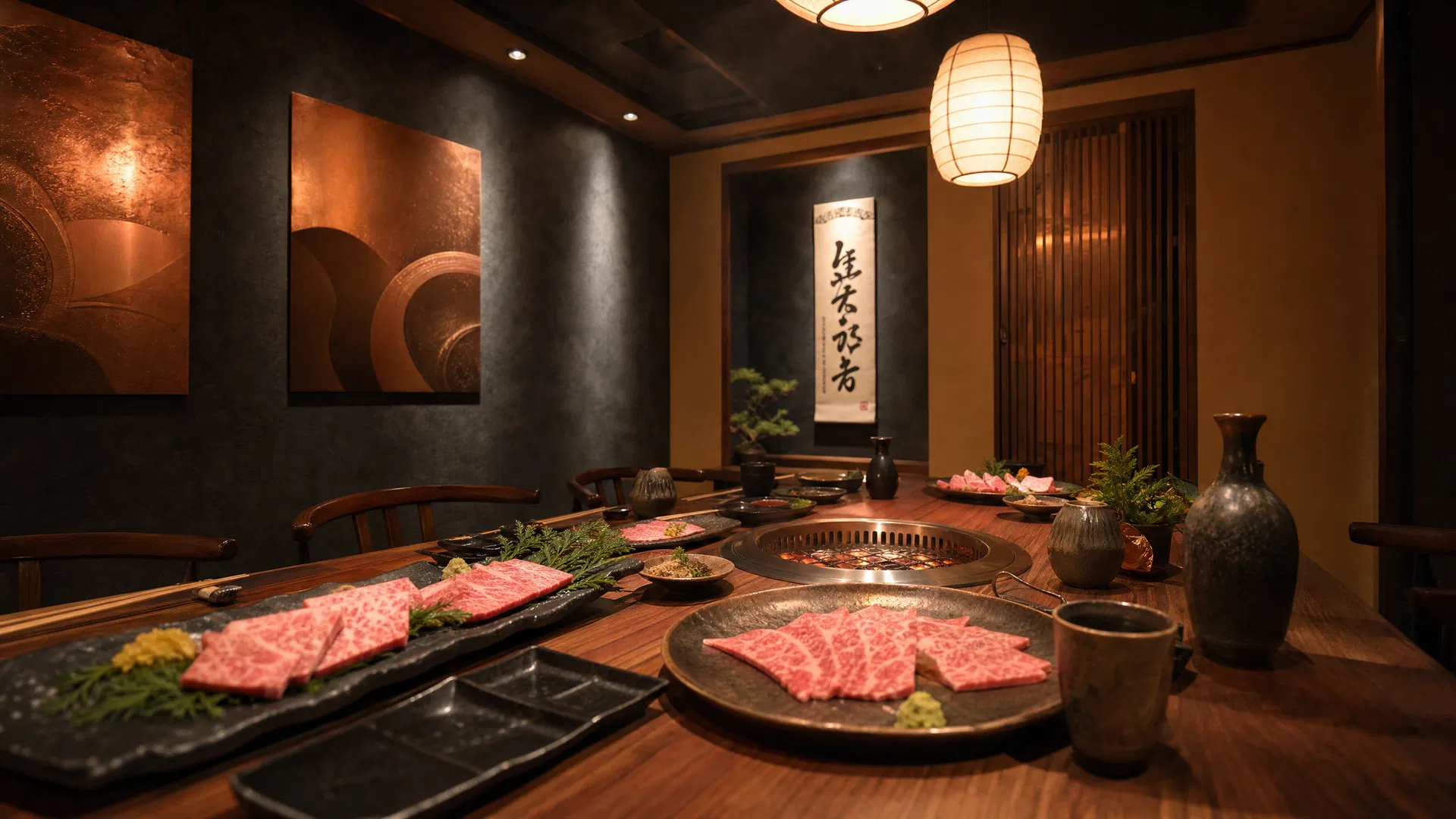 台北信義-道町燒肉-精緻饗宴用餐環境
